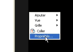 clic droit propriétés dvdstyler