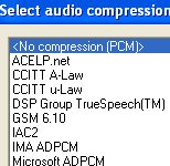 compression audio