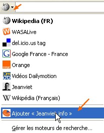 ajouter opensearch dans firefox