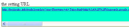 setting url