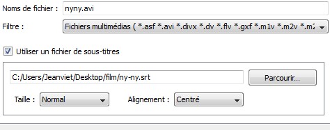 VLC Sous titres