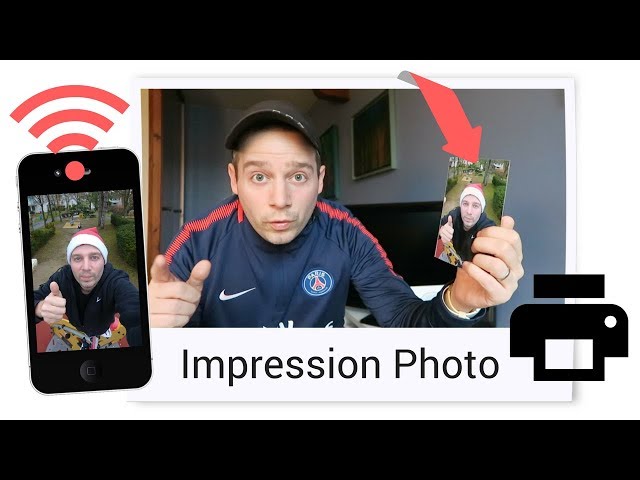 comment imprimer une photo depuis un smartphone